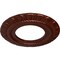Ekena Millwork Claremont Ceiling Medallion (Fits Canopies up to 5 5/8"), 9"OD x 4 1/2"ID x 1/2"P, Antique Copper CM09CLACS - alternate 4